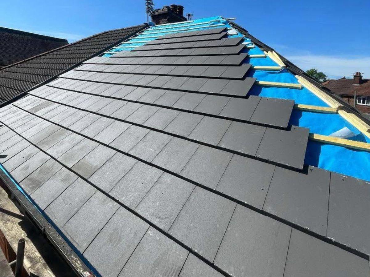 Broken tiles replaced: after, by Pro Choice Roofing